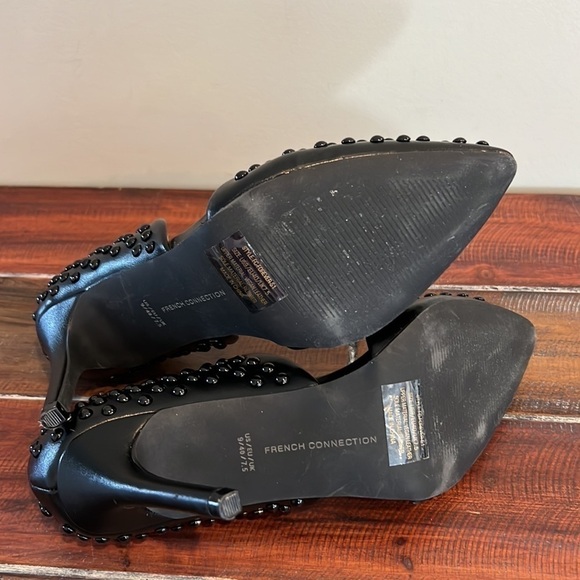 ⭐️ New French Connection Forever Studded Pumps Heels Shoes - Picture 8 of 9